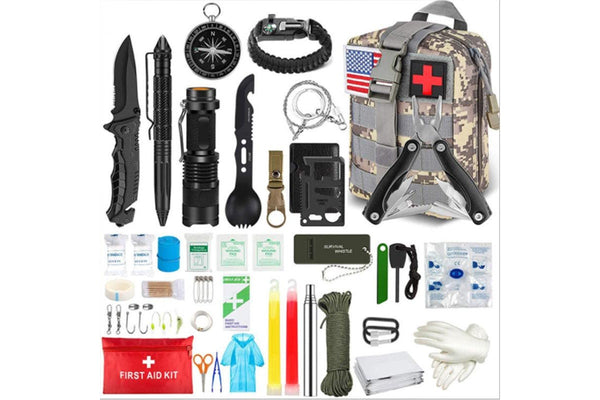 Emergency Survival First Aid Kit