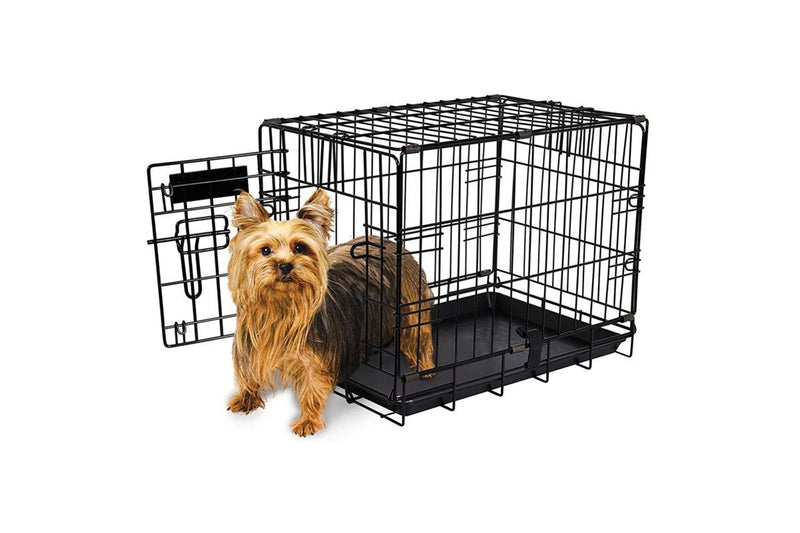 18 inch Folding Pet Wire Cage Metal Folding Cage for Pets