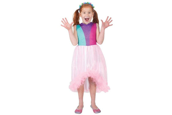 Trolls 3: Poppy Bridesmaid - Child Costume (Size: Small)