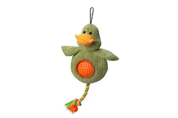 House Of Paws Duck Dog Toy (Green/Orange/Yellow) (One Size)