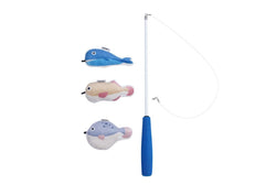 Fishing Rod Tease Cat Stick Supplies Mobile Toy Set - One Size