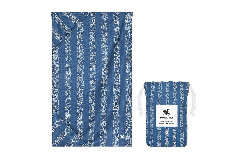 Dock & Bay: Dog Towel L - Puppy Party