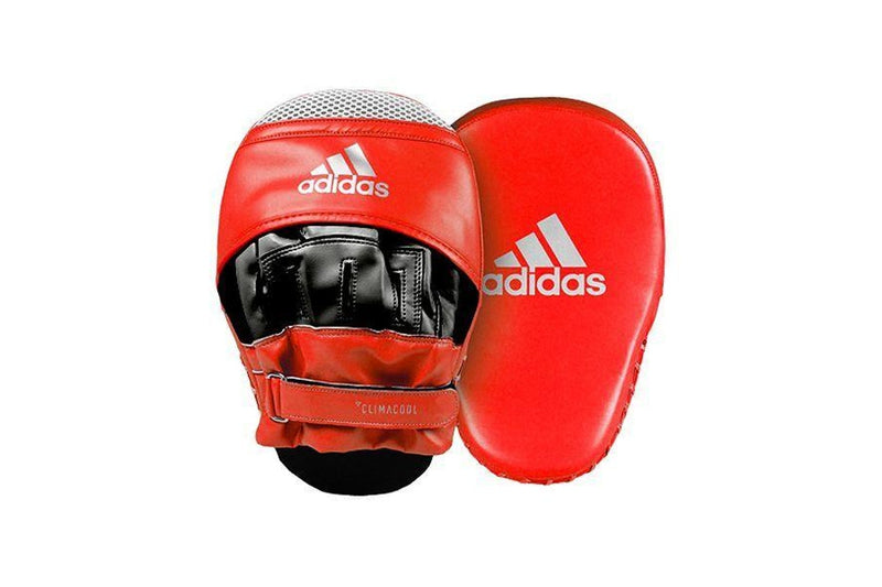 Adidas: Speed Training Focus Mitt - Curved - Red/Black/Silver