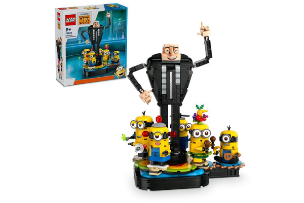 LEGO Despicable Me 4: Brick-Built Gru and Minions - (75582)