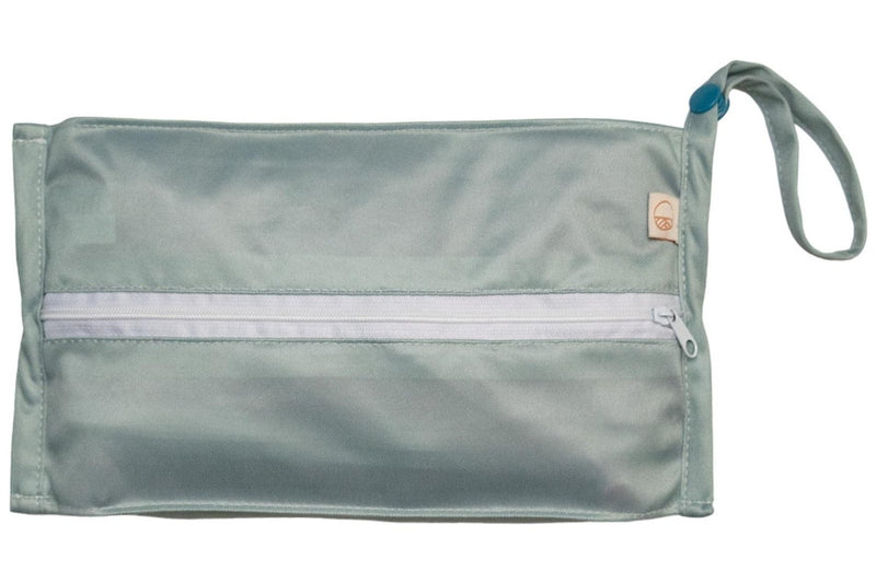 Nestling: Reusable Wipes Bag - Sage