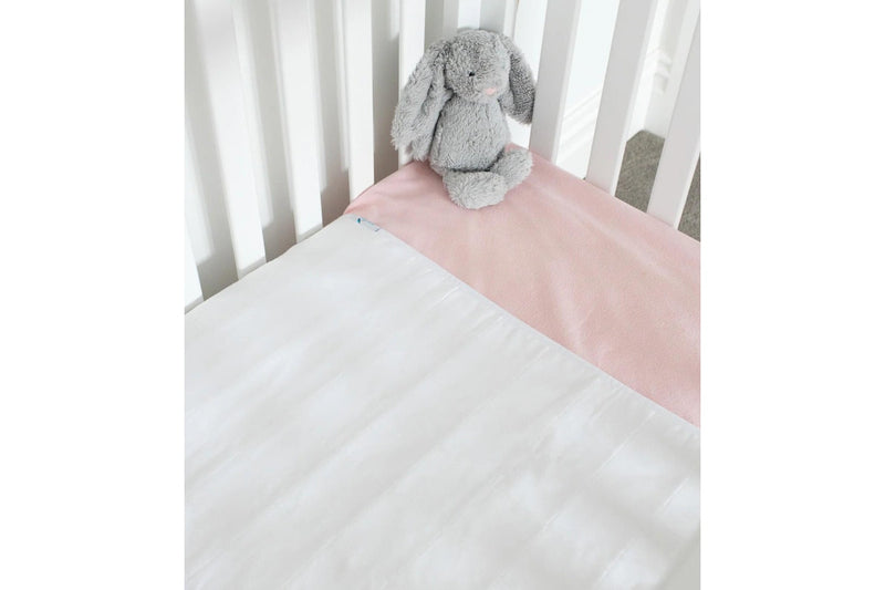 Brolly Sheets: Cot Pad with Wings - White