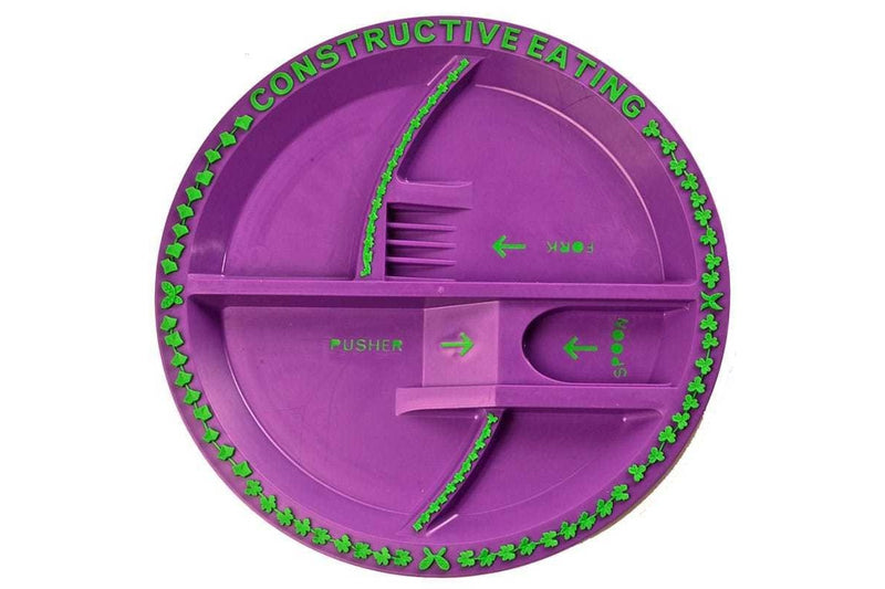 Constructive Eating: Garden Fairy Plate