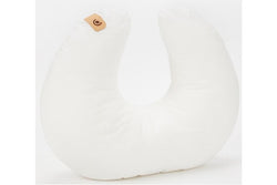 Cuddle Co: Organic Cotton Feeding & Infant Support Pillow - White