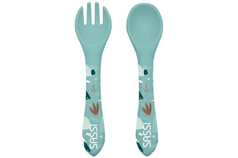 Sassi: Silicone Cutlery Set - Munchy the Bear