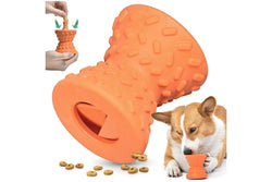 Treat Dispensing Dog Toy Durable Rubber