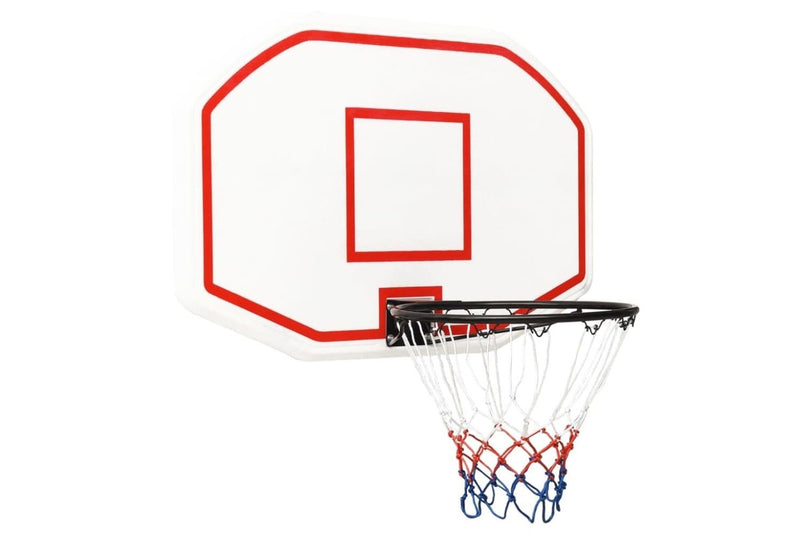 Basketball Backboard White 109x71x3 Cm Polyethene Ktllx