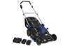 Powerblade 480Cx 40V 17" Cordless Lawn Mower Kit Fast Charger 2 X 4Ah Batteries 6 Stage Height Brushless Electric 430Mm Cutting Path Electric Mowers