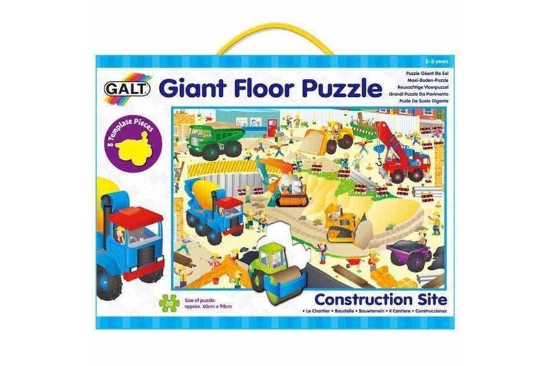 Galt : Construction Site Giant Floor Puzzle