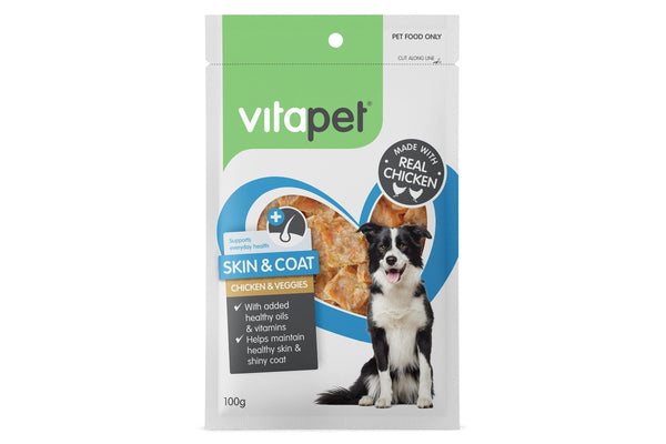 VitaPet: Skin & Coat - Chicken & Veggies 100g