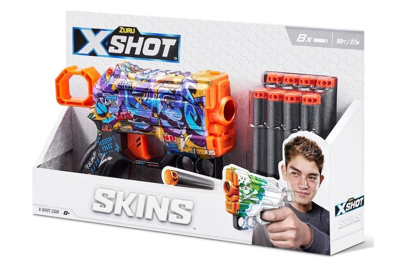 Zuru: X-Shot Skins Menace Blaster - Spray Tag