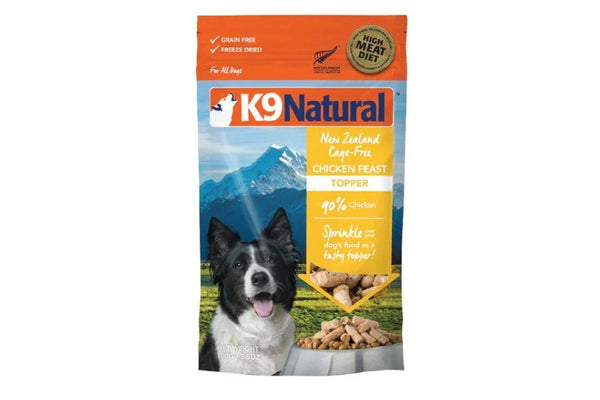 K9 Natural: Freeze-Dried Dog Food Topper Chicken 100g