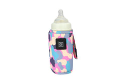 Travel USB Baby Bottle Warmer Milk Heater Bag Thermostat Portable Pouch Mixed Color