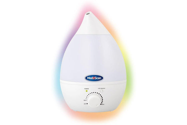 Medescan Rainbow Mist - Ultrasonic Cool Mist Humidifier