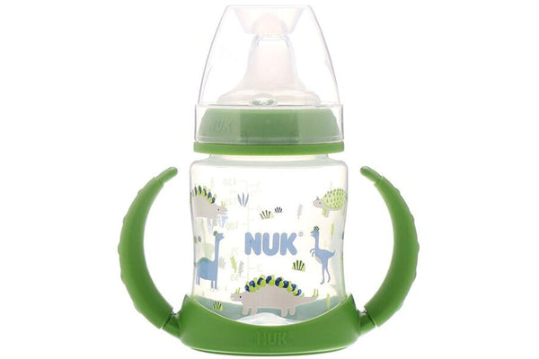 NUK BPA Free Learner Cup 6+ Months Leak & Spill Proof - Dinosaur, 1 Cup (150ml)