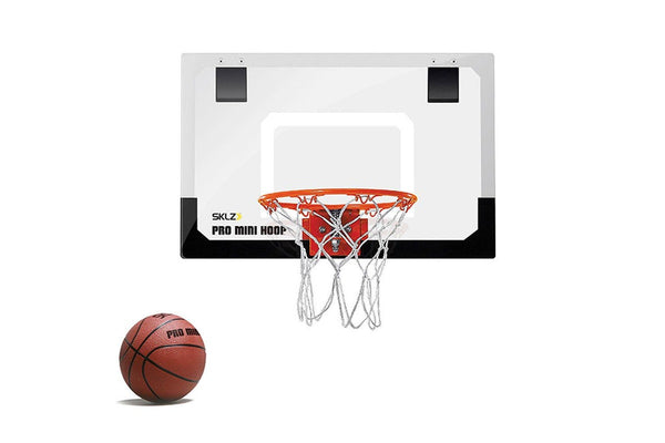 SKLZ Pro Mini 45.72cm Basketball Hoop Indoor Backboard w Ball Original Edition