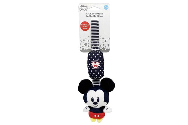 Disney: Mickey Mouse On-The-Go Toy Chime (Black/Red/White)