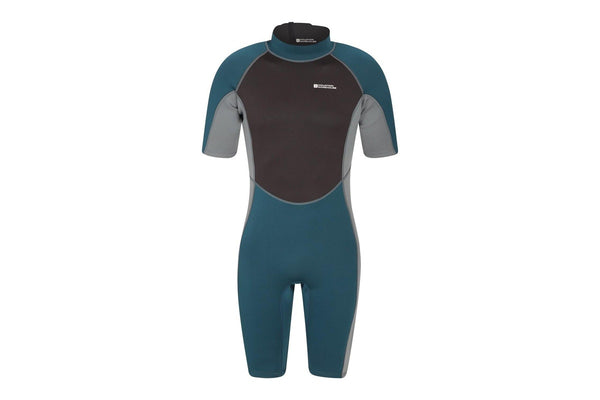 Mountain Warehouse Mens Shorty Wetsuit (Dark Grey) (S-M)