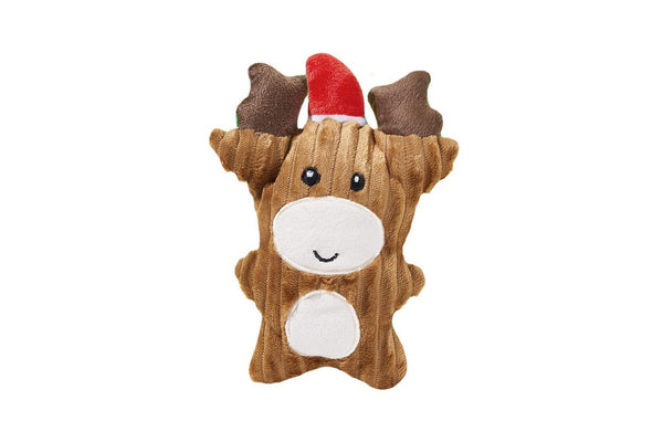 Pet Dog Animal Chew Squeaky Plush Toys Christmas Theme Christmas Cow Style