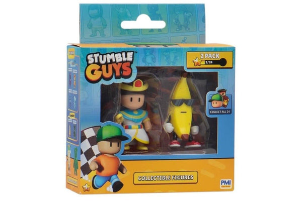 Stumble Guys: Action Figure 2-Pack - (Assorted Designs)