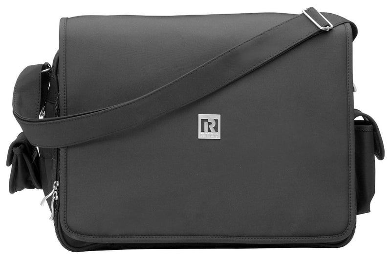 Ryco: Deluxe Everyday Messenger Nappy Bag - Black