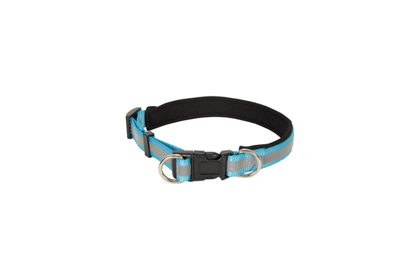 Jackson Pet Co Reflective Dog Collar (Blue) (S-M)