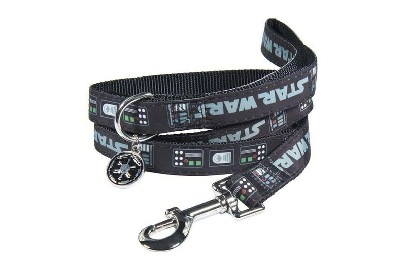 Dog Lead Star Wars Black