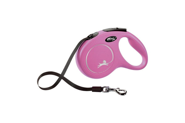 Dog Lead By Flexi New Classic 3M Pink Xs Size