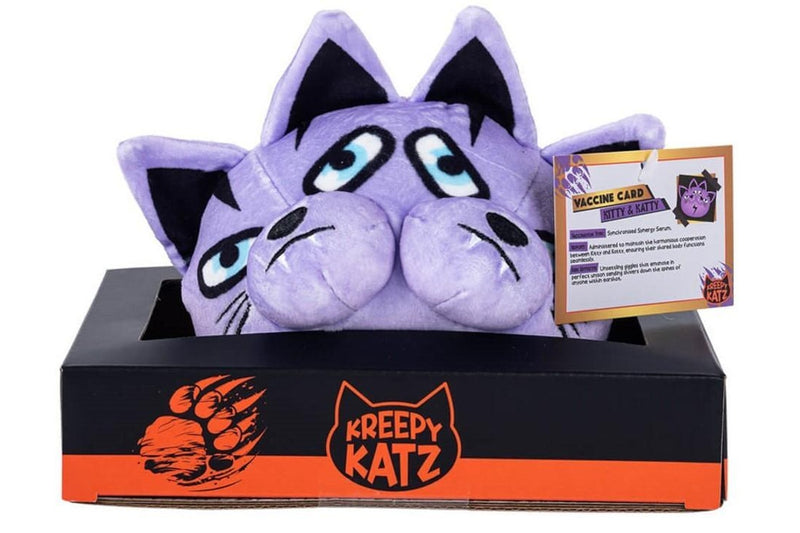 Kreepy Katz: Katty & Kitty - 6" Plush in Litter Tray