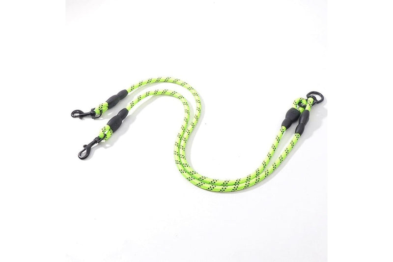 Reflective Nylon Couple Dog Leash