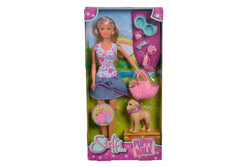 Simba Steffi Love Puppy Walk Doll Playset Kids Imaginative Play Fun Toy 3y+