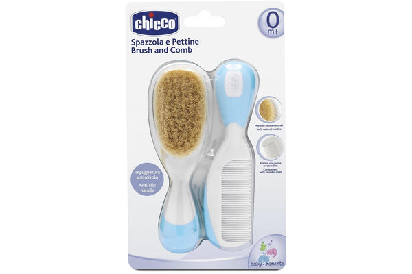 Chicco: Brush and Comb - Light Blue