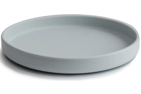 Mushie: Classic Silicone Suction Plate - Stone