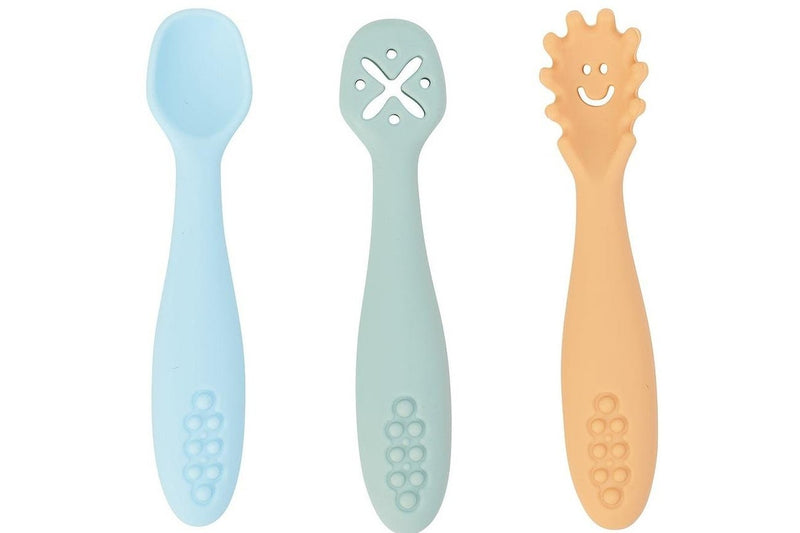 Annabel Trends: Silicone Cutlery Set - Seaside (Set of 3)