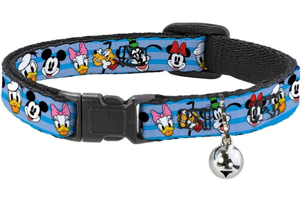 Disney: Mickey & Friends Breakaway Cat Collar with Bell - The Sensational Six