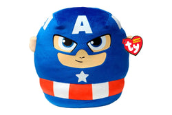 Ty Squishy Beanies: Marvel's Captain America - 10" Plush