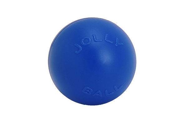 Jolly Pets Push-N-Play Dog Ball (Blue) (6in)