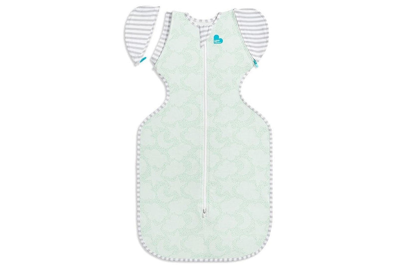 Love to Dream: Swaddle Up Transition Bag Organic 1.0 TOG - Mint Celestial (Large)