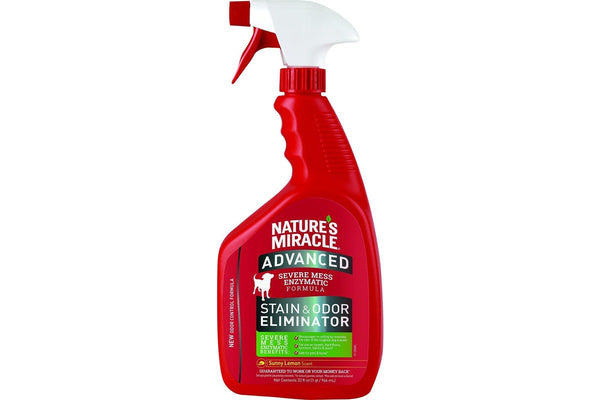 Natures Miracle: Advanced Stain & Odor Eliminator - Lemon Scent for Dogs (946ml)