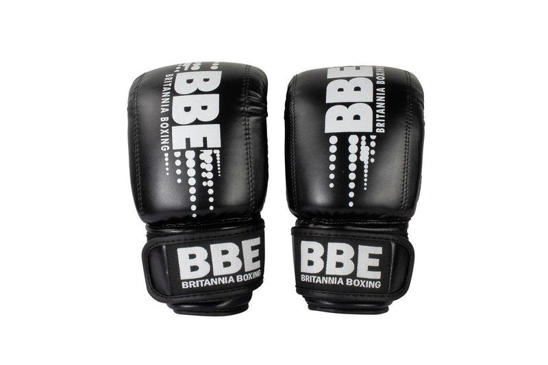 BBE Unisex Adult PVC Punching Bag Mitts (Red/White) (L-XL)