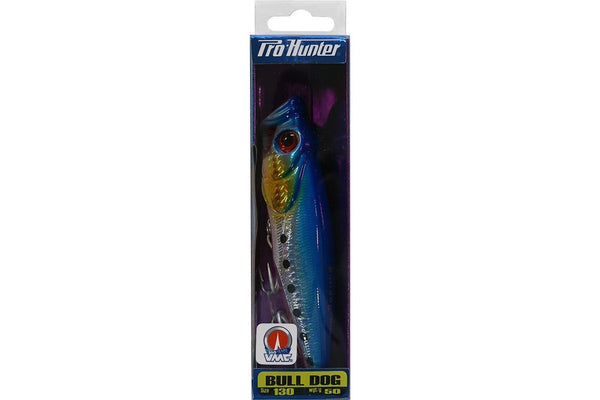 Pro Hunter Bull Dog 130mm Popper - Lazer Sardine