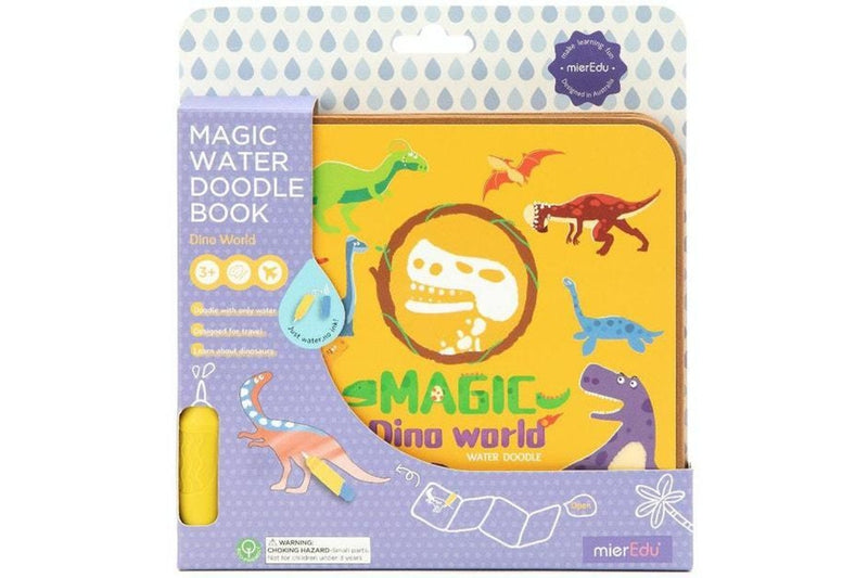 Mier Education: Magic Water Doodle Book - Dino World