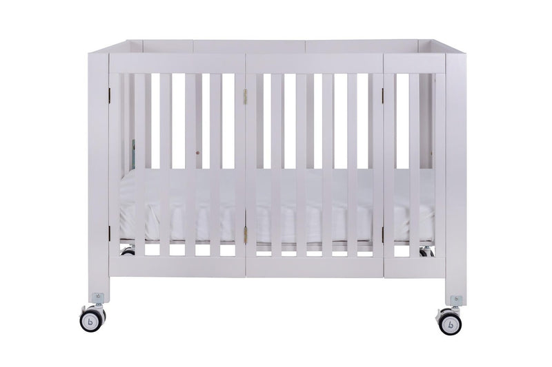 Funbies Arora Solid Wood Folding 2-in-1 Cot Set