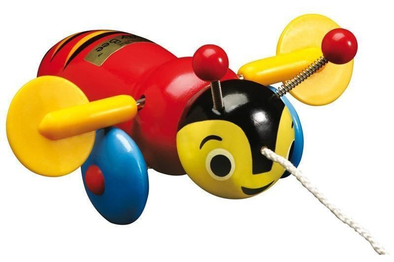 Buzzy Bee - Pull Along Wooden Toy