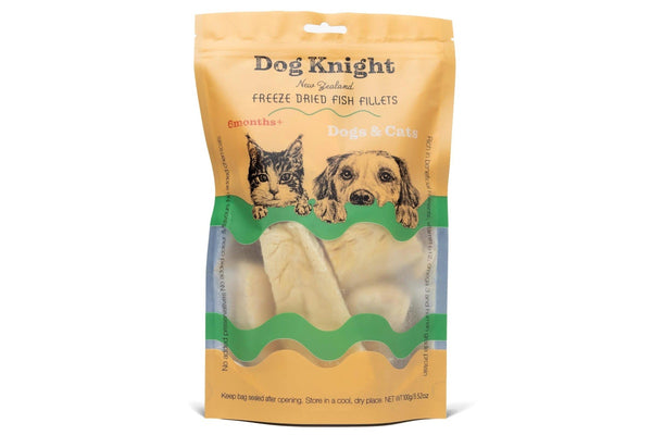 Dog Knight: Freeze Dried Ling Fish Fillets (100g)