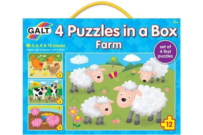 4 Puzzles in a Box: Farm - by Galt